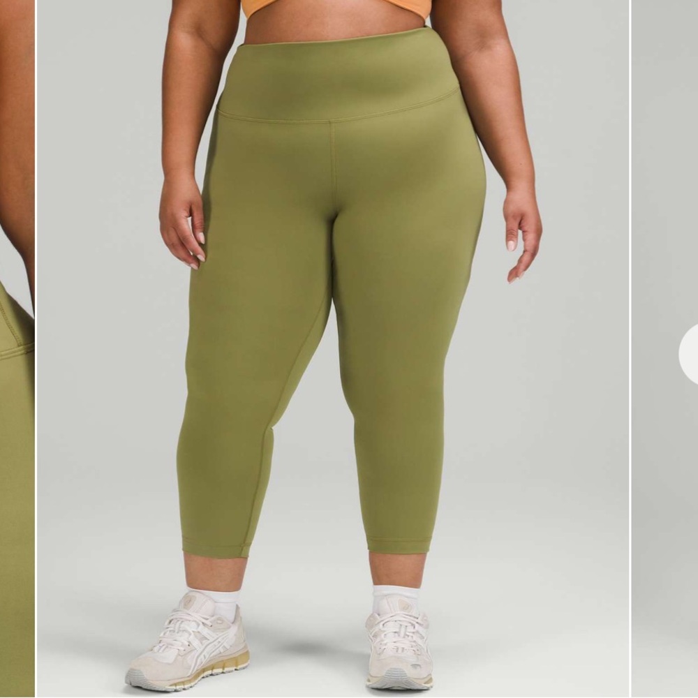 EUC Lululemon Bronze Green Set. Size 6 - Picture 10 of 11